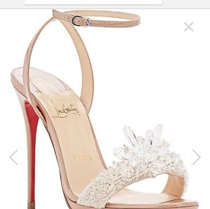 christian louboutin crystal queen